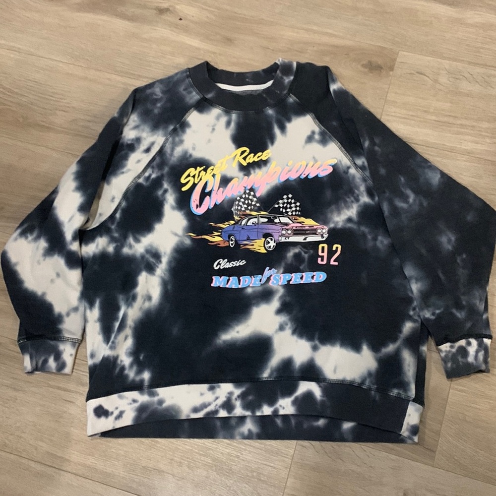 Blue notes sweater